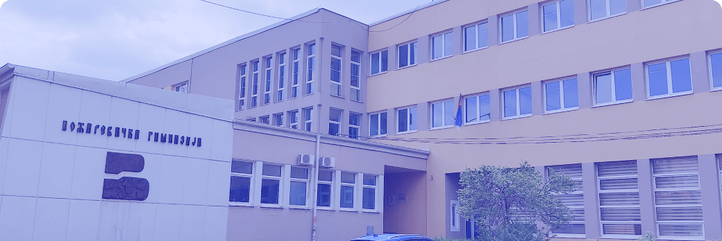 Photo of gymnasium in Požarevac